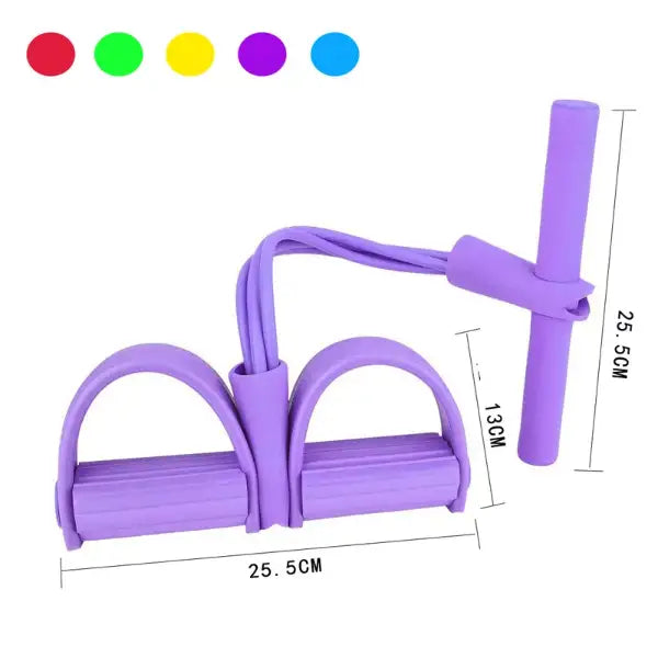 πͺ Rubber Pull Tummy Trimmer Resistance Training Band